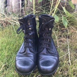 Genuine Leather Ankle Booties